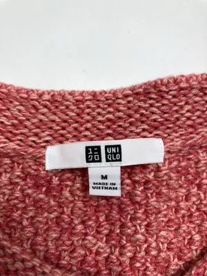 UNIQLO/ユニクロ/カーディガン/ボレロ/トップス/レッド/M