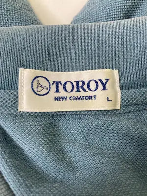 TOROY/トロイ/ポロシャツ/トップス/ブルー/L