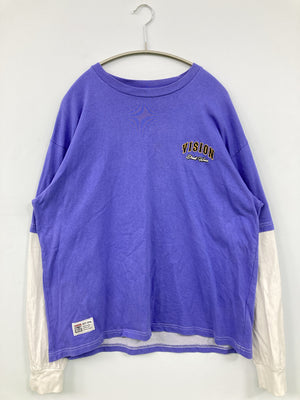 VISION STREET WEAR/ヴィジョンストリートウェア/Tシャツ/カットソー/トップス/ブルー/M
