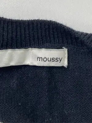 MOUSSY/マウジー/カーディガン/ボレロ/トップス/ネイビー/FREE