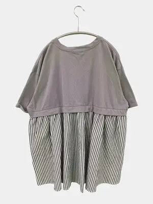 DREA my MINX/Tシャツ/カットソー/トップス/グレー/4L