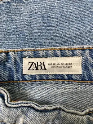 ZARA/ザラ/デニムパンツ/パンツ/ブルー/EUR 42/USA 32/MEX 32