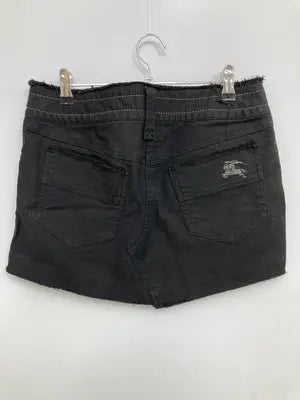 BURBERRY BLUE LABEL/バーバリーブルーレーベル/ショート/ミニスカート/スカート/ブラック/38