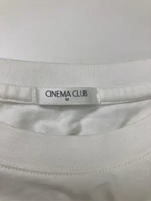 CINEMA CLUB/シネマクラブ/Tシャツ/カットソー/トップス/ホワイト/M