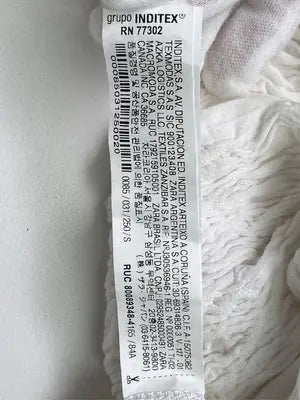 ZARA/ザラ/Tシャツ/カットソー/トップス/ホワイト/USA S