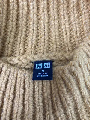 UNIQLO/ユニクロ/ニット/セーター/トップス/イエロー/M