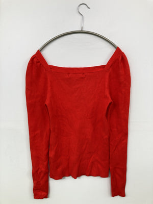 MOUSSY/マウジー/ニット/セーター/トップス/レッド/F