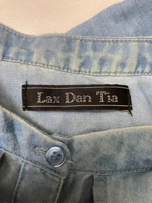 Lax Dan Tia/ワンピース/ワンピース/ドレス/ブルー/L