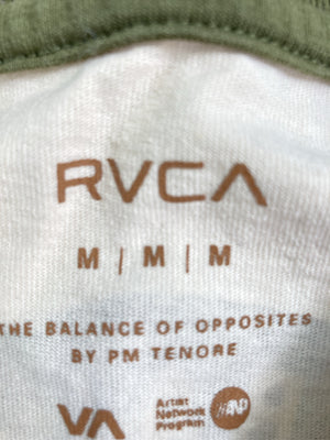 RVCA/ルーカ/Tシャツ/カットソー/トップス/アイボリー/M