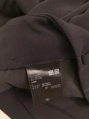 UNIQLO/ユニクロ/スラックス/パンツ/ブラック/L