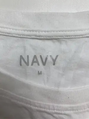 NAVY/ネイビー/Tシャツ/カットソー/トップス/ホワイト/M