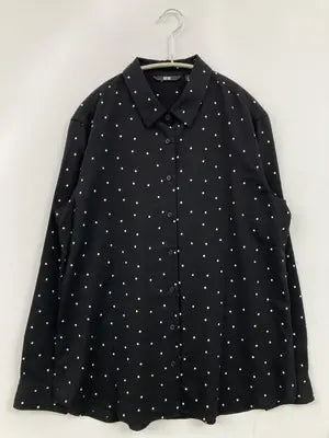 UNIQLO/ユニクロ/シャツ/ブラウス/トップス/ブラック/L