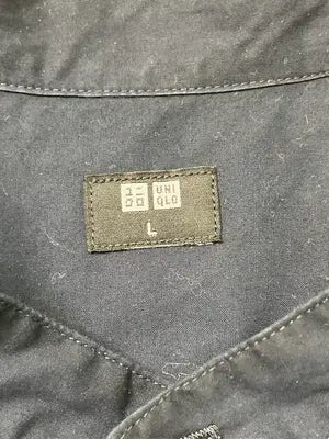 UNIQLO/ユニクロ/シャツ/ブラウス/トップス/ネイビー/L