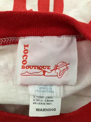Boutique/Tシャツ/カットソー/トップス/レッド