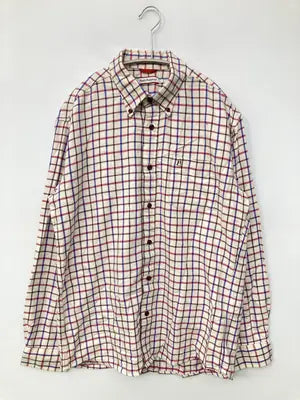 Hush Puppies/ハッシュパピー/シャツ/ブラウス/トップス/アイボリー/L