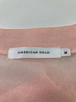 AMERICAN HOLIC/アメリカンホリック/カーディガン/ボレロ/トップス/ピンク/M