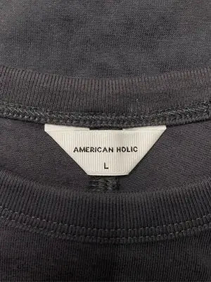 AMERICAN HOLIC/アメリカンホリック/Tシャツ/カットソー/トップス/グレー/L