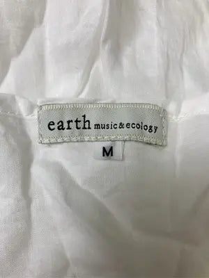earth music&ecology/アースミュージックアンドエコロジー/シャツ/ブラウス/トップス/ホワイト/M