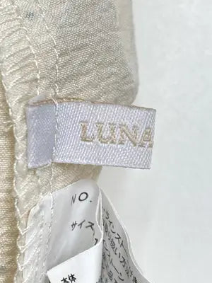 LUNACION/Tシャツ/カットソー/トップス/ベージュ/L   バスト86～94   身長154～162