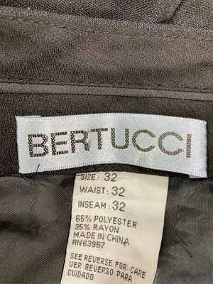 BERTUCCI/スラックス/パンツ/ネイビー/32