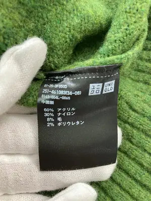 UNIQLO/ユニクロ/カーディガン/ボレロ/トップス/グリーン/M