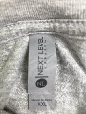Next Level Apparel/ネクストレベルアパレル/Tシャツ/カットソー/トップス/グレー/XXL
