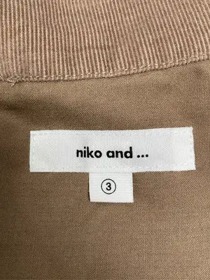 niko and .../ニコアンド/つなぎ/オールインワン/オールインワン・サロペット/ブラウン/M