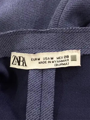 ZARA/ザラ/ジャンパースカート/ワンピース/ドレス/ネイビー/M