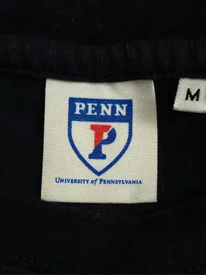 UNIVERSITY of PENNSYLVANIA/Tシャツ/カットソー/トップス/ネイビー/M