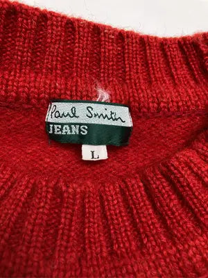 Paul Smith/ポールスミス/ニット/セーター/トップス/レッド/L