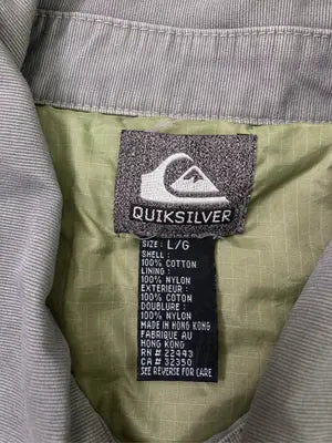 QUIKSILVER/クイックシルバー/ナイロンジャケット/ジャケット/アウター/グレー/L