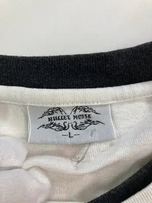 Bullet Noise/Tシャツ/カットソー/トップス/ホワイト/L