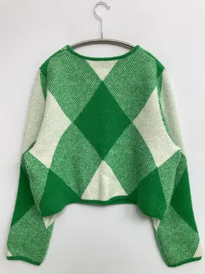 ZARA/ザラ/カーディガン/ボレロ/トップス/グリーン/EUR M