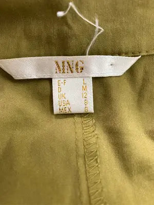 MNG/シャツ/ブラウス/トップス/イエロー/USA 8/MEX G