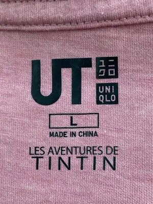 UNIQLO UT/ユニクロユーティー/Tシャツ/カットソー/トップス/ピンク/L