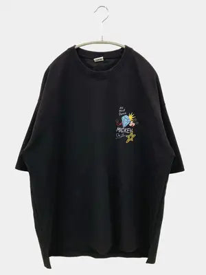 Disney/ディズニー/Tシャツ/カットソー/トップス/ブラック/標記無し