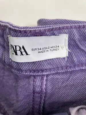 ZARA/ザラ/デニムパンツ/パンツ/ブラック/34