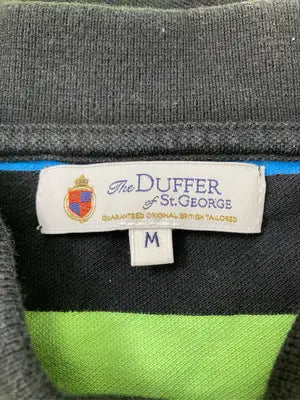The DUFFER/ザダファー/ポロシャツ/トップス/ブラック/M