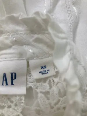 GAP/ギャップ/シャツ/ブラウス/トップス/ホワイト/XS