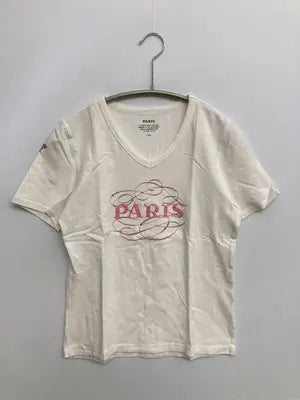 PARIS/パリ/Tシャツ/カットソー/トップス/ホワイト/L