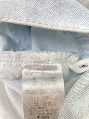 AS KNOW AS PINKY/アズノゥアズピンキー/デニムパンツ/パンツ/ブルー/M