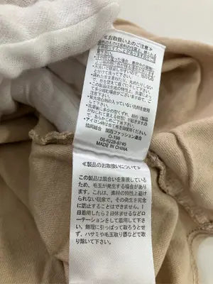 Chip Clip/チップクリップ/Tシャツ/カットソー/トップス/ベージュ/L