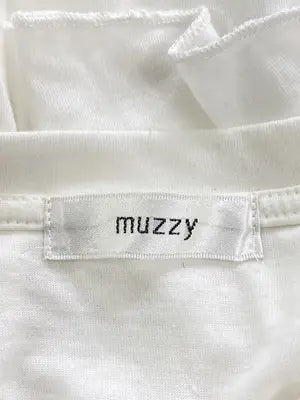 muzzy/Tシャツ/カットソー/トップス/ホワイト/F