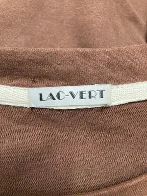 LAC VERT/ラックヴェール/Tシャツ/カットソー/トップス/ブラウン/F