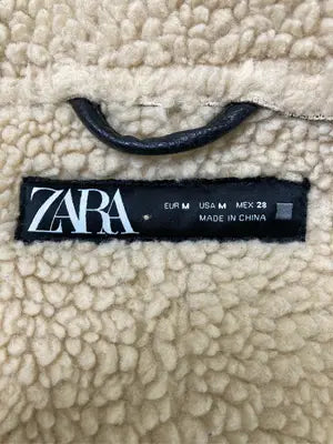 ZARA/ザラ/ムートンコート/ジャケット/アウター/ブラウン/USA M