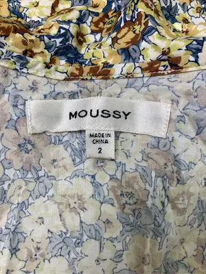 MOUSSY/マウジー/シャツ/ブラウス/トップス/イエロー/2