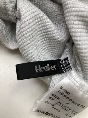 Heather/ヘザー/Tシャツ/カットソー/トップス/グレー/F