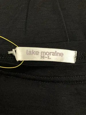 Lake moraine/Tシャツ/カットソー/トップス/ブラック/M-L