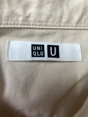 UNIQLO U/ユニクロユー/シャツ/ブラウス/トップス/ベージュ/L