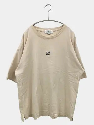 TIMELY WARNING/タイムリーワーニング/Tシャツ/カットソー/トップス/ベージュ/L